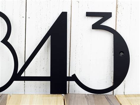 modern house numbers for sale